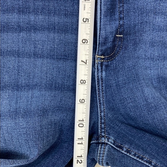 Lee Straight Leg Jeans Blue Slim Fit Mid Rise Size 20W - Picture 6 of 10